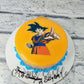 Goku Dragon Ballz Cake. Cake Design for Son and Boys. Noida & Gurgaon
