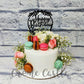 Macaroons Floral Cake - Creme Castle