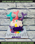 Underwater Pinata Smash Cake