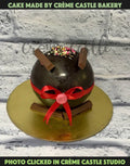 Chocolate Ball Pinata Cake