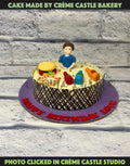 Beer Burger Chill Cake