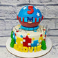 PJ Mask Tier Pinata Cake. Noida & Gurgaon
