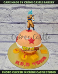 Dragon Ballz Pinata Cake