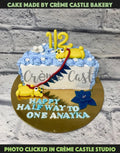 Creamy Half Birthday Cake