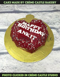 Red Heart Cake