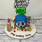 Avengers Pinata Cake - Creme Castle