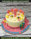 Bees and Butterfly Cake