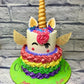 1st Birthday Cake for Baby Girl. Unicorn Cake. Noida & Gurgaon