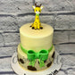 Giraffe Tier Cake - Creme Castle