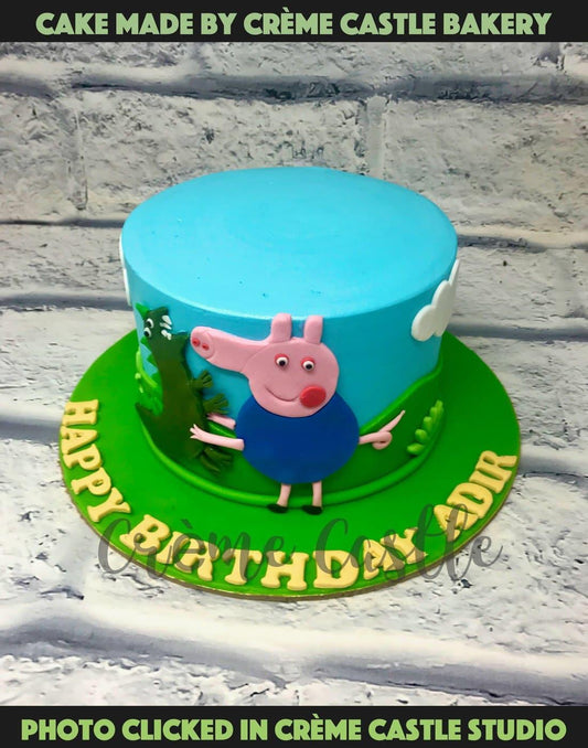 Peppa Farm Cake - Creme Castle