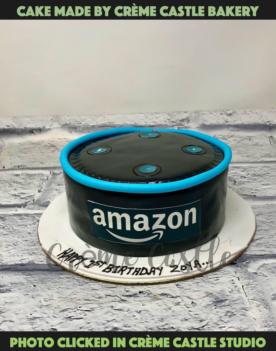Amazon Alexa cake - Creme Castle