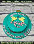 Birds and Twitter Cake