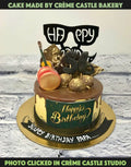 Drip Chocolate Macaroon Cake