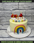 Rainbow Pony Cake