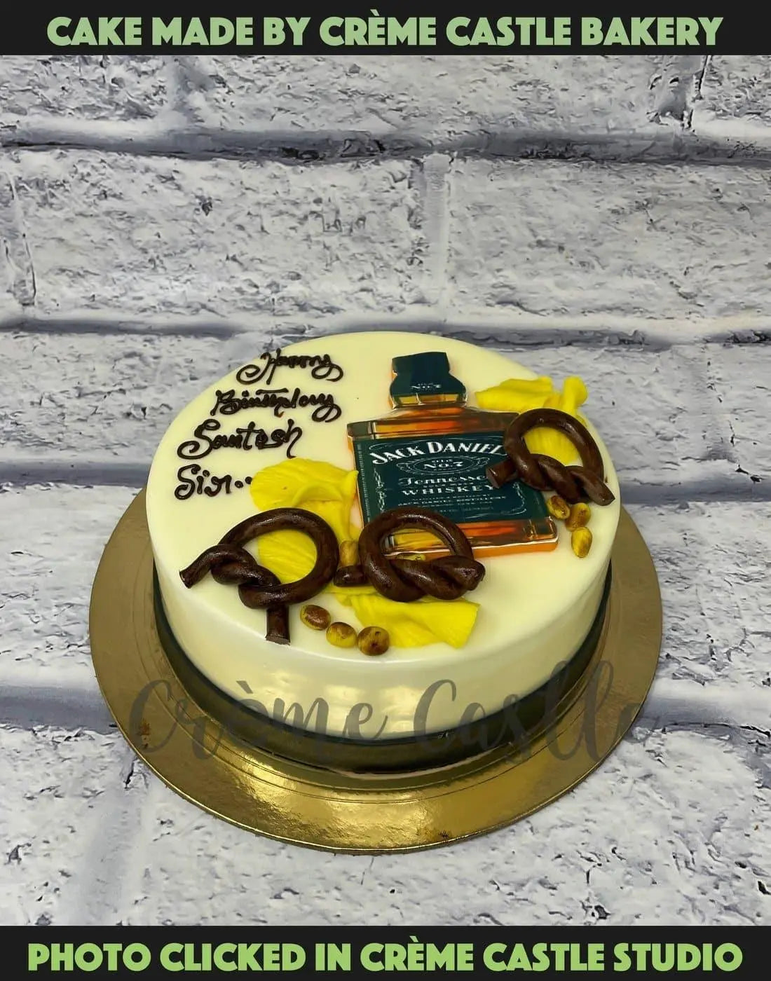 Whiskey Rope Cake - Creme Castle