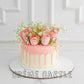 Flower Drip Cake - Creme Castle