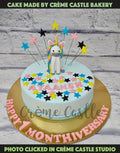 Pony Blue Cake