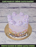 Purple Cream Cake