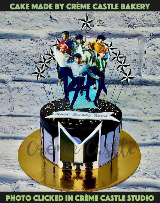 Cake Designs of Girls. BTS Music Cake. Noida & Gurgaon