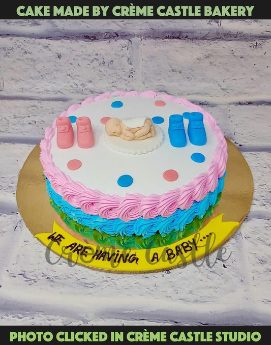 Baby Shower Cake. Toddler Shoes. Noida & Gurgaon