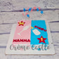 Baby Shower Glass Cake - Creme Castle
