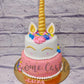 Pink Unicorn Tier Cake - Creme Castle