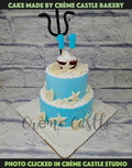 Aqua man Trident Cake