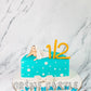 Baby Half Birthday Cake - Creme Castle