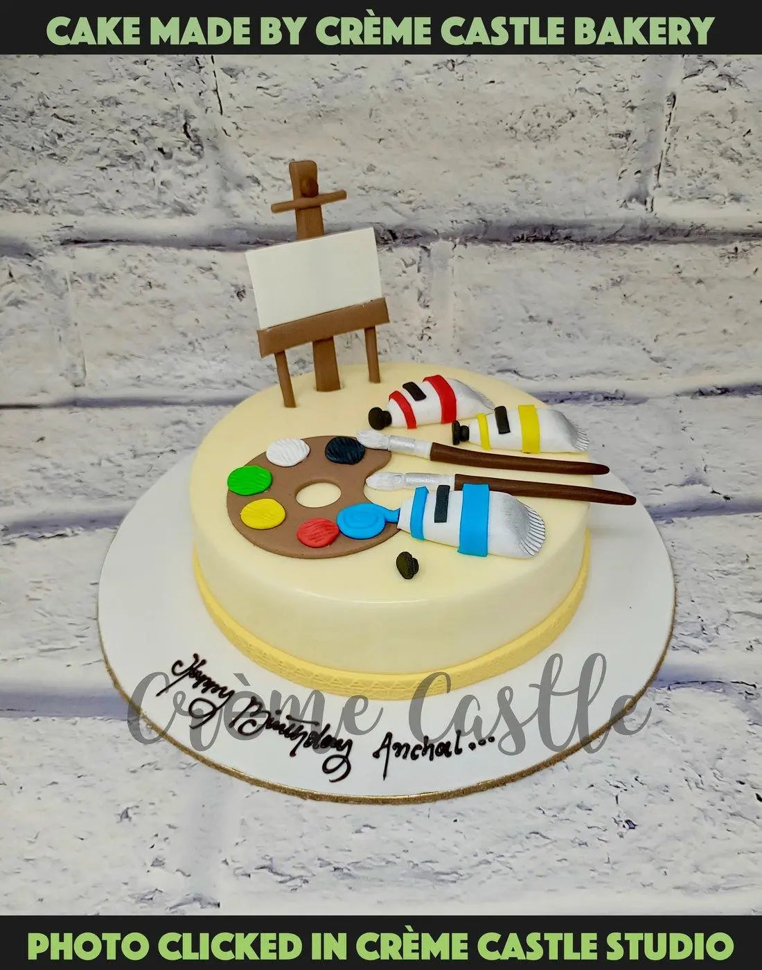 Artist theme cake. Cake Designs for Women. Noida & Gurgaon