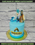 Aqua man Theme Cake