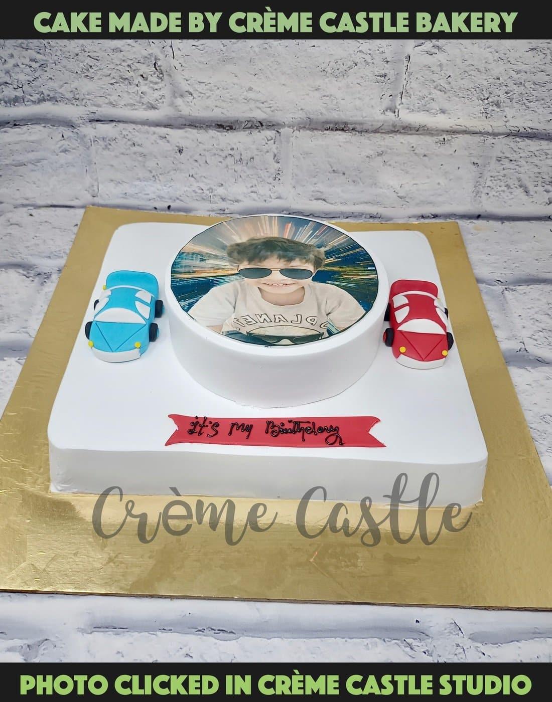 Tier Car Cake - Creme Castle