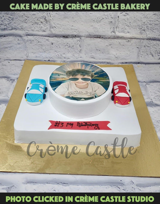 Tier Car Cake - Creme Castle