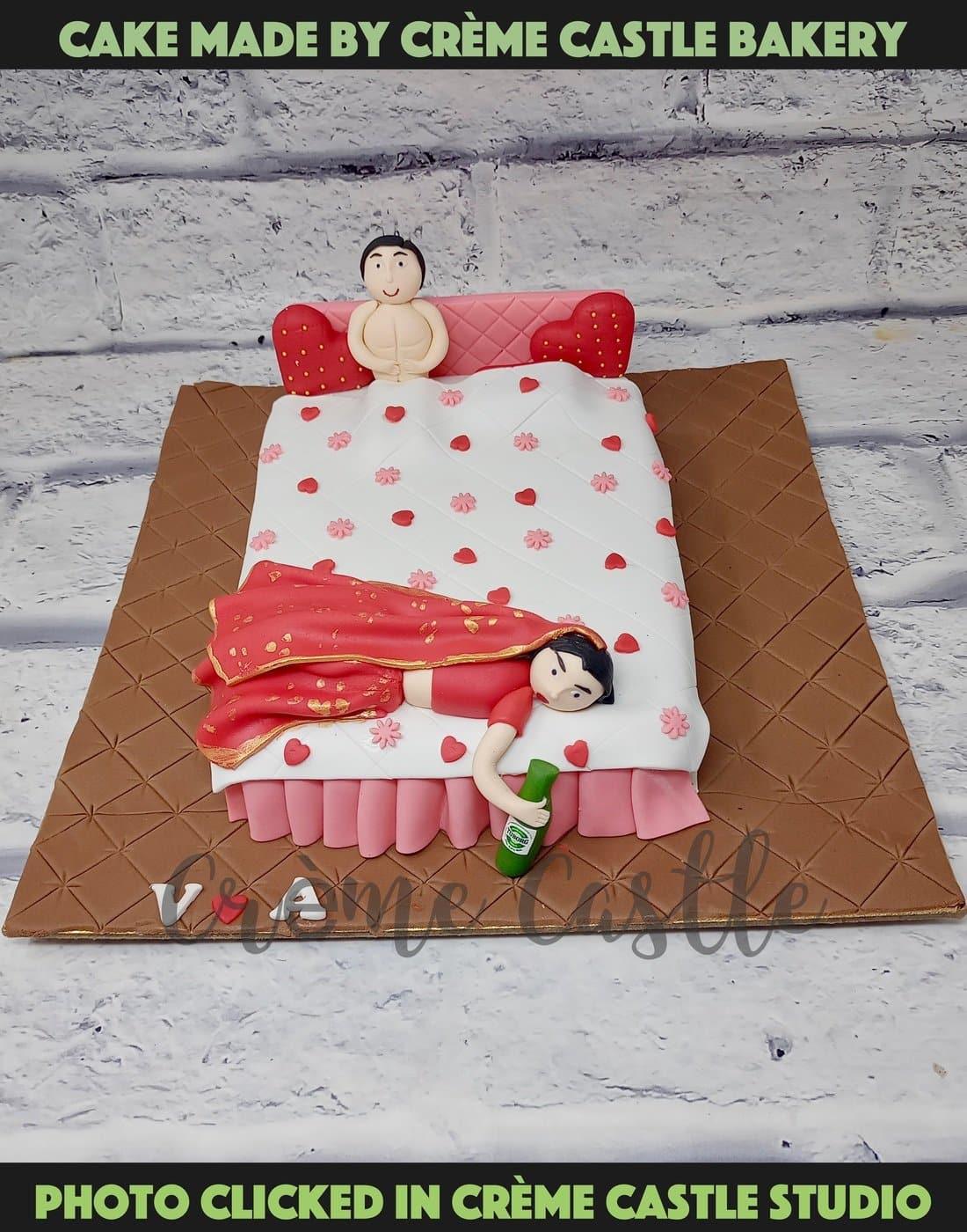 First Night Cake | Wedding night cake | Adult Cake | Yummy Cake