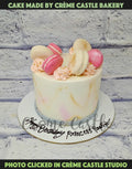 Marble Macaroon Cake