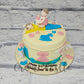 Baby Shower Clothes Cake - Creme Castle