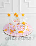 Pink Moon Night Cake
