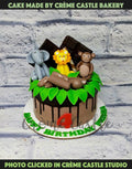 Brown Jungle Cake
