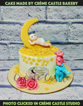Baby On Moon Cake