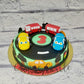 Cars on Car Cake - Creme Castle