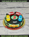 Cars on Car Cake