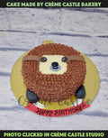 Brown Animal Cake
