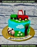 Truck And Farm Cake