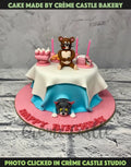 Tom Jerry Design Cake
