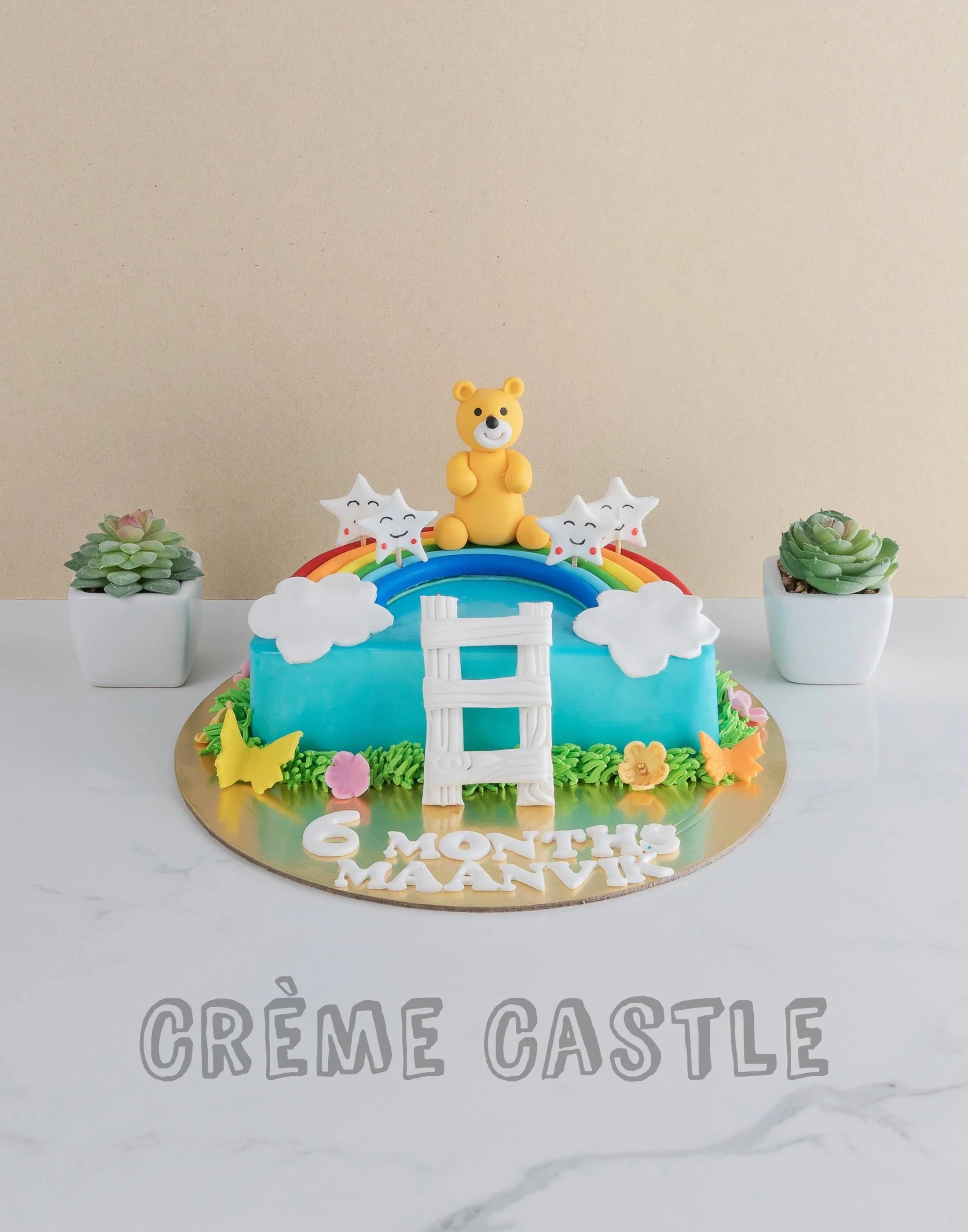 Delicious 7 Month Birthday Cake 💖💖💖 | Instagram