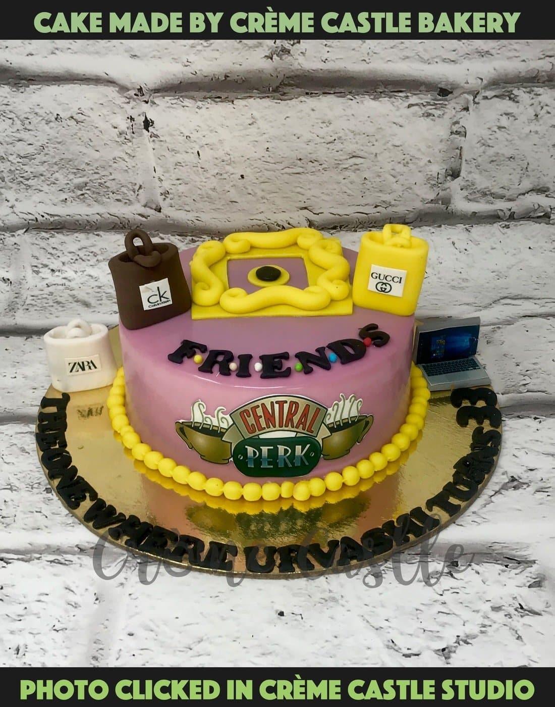 Friends Shopping Cake. Cake Designs for Women. Noida & Gurgaon