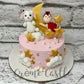 Baby on Moon Design Cake - Creme Castle