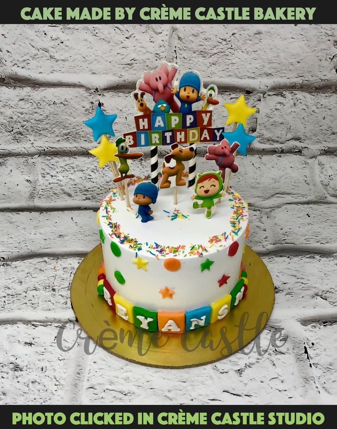 NEW Pocoyo Cake Topper/pocoyo First Birthday/pocoyo Party Decorations -  Etsy Israel