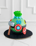 Avengers Pinata Cake