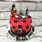 Ladybug and Cat Noir Cake. Kids Birthday Cake Ideas. Noida & Gurgaon