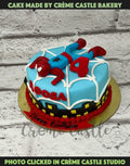 Spiderman Web Design Cake